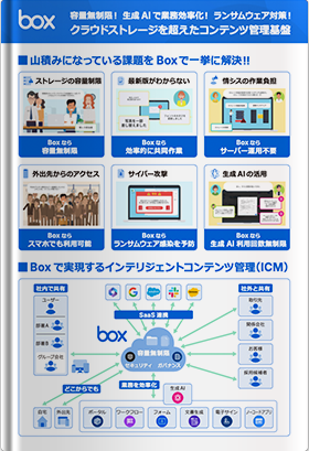 クラウドストレージを超えたコンテンツ管理基盤「Box」