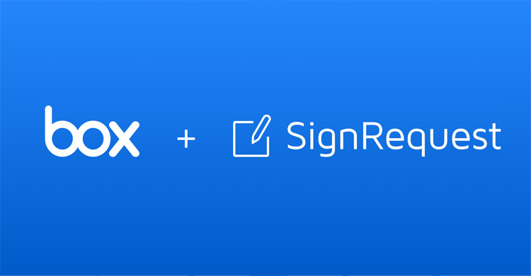 Box 電子サインのイノベータsignrequest 買収の意向を発表 コンテンツクラウドを推進